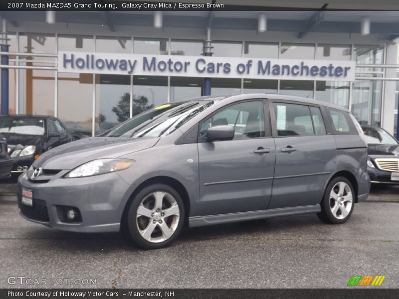 Galaxy Gray Mica / Espresso Brown 2007 Mazda MAZDA5 Grand Touring