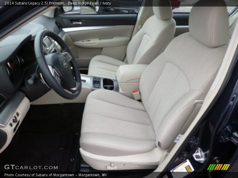 Deep Indigo Pearl / Ivory 2014 Subaru Legacy 2.5i Premium