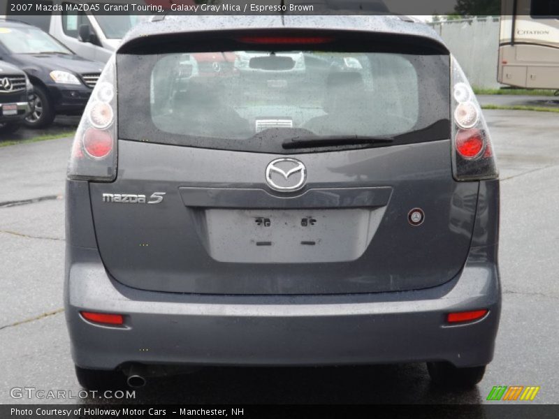 Galaxy Gray Mica / Espresso Brown 2007 Mazda MAZDA5 Grand Touring