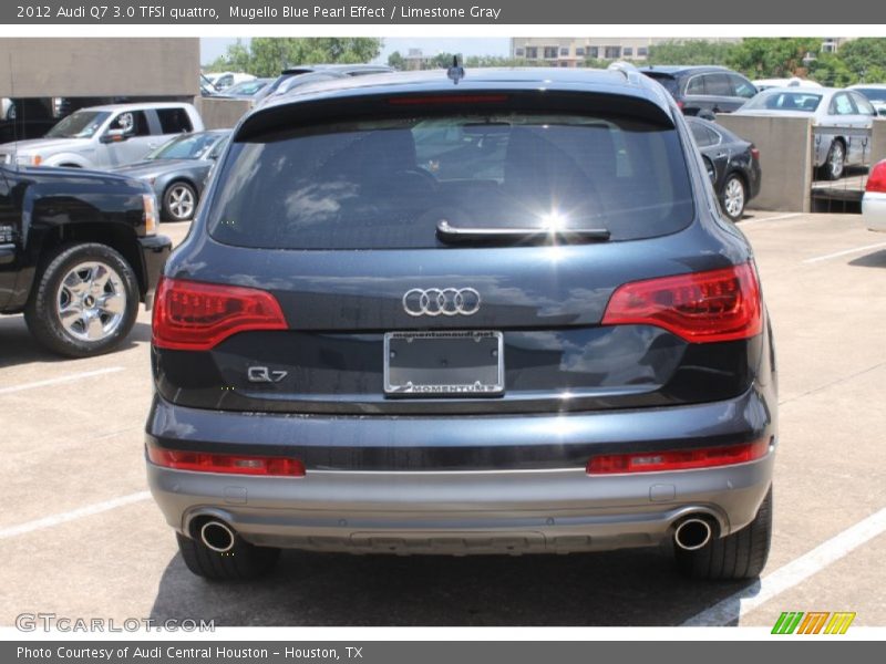 Mugello Blue Pearl Effect / Limestone Gray 2012 Audi Q7 3.0 TFSI quattro