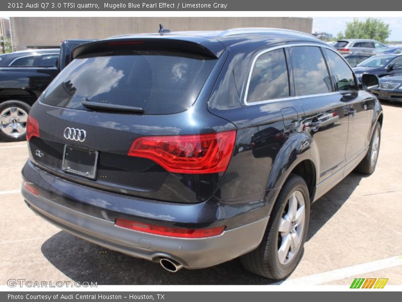 Mugello Blue Pearl Effect / Limestone Gray 2012 Audi Q7 3.0 TFSI quattro