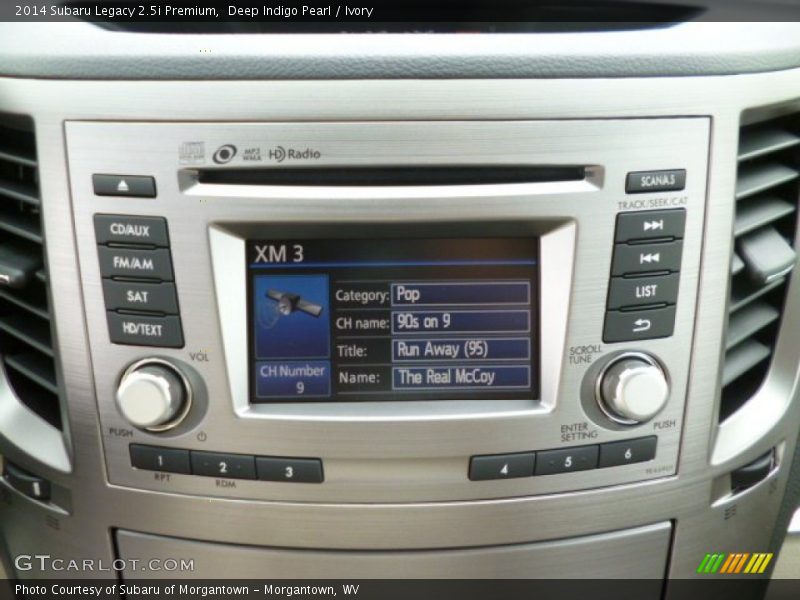 Deep Indigo Pearl / Ivory 2014 Subaru Legacy 2.5i Premium