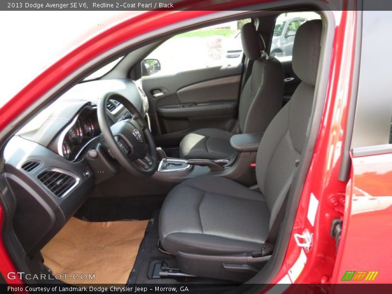 Redline 2-Coat Pearl / Black 2013 Dodge Avenger SE V6