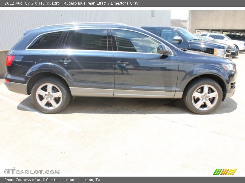 Mugello Blue Pearl Effect / Limestone Gray 2012 Audi Q7 3.0 TFSI quattro