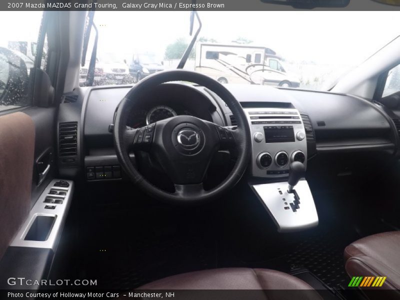 Galaxy Gray Mica / Espresso Brown 2007 Mazda MAZDA5 Grand Touring