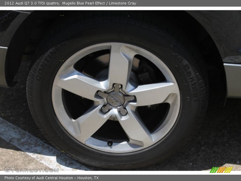 Mugello Blue Pearl Effect / Limestone Gray 2012 Audi Q7 3.0 TFSI quattro