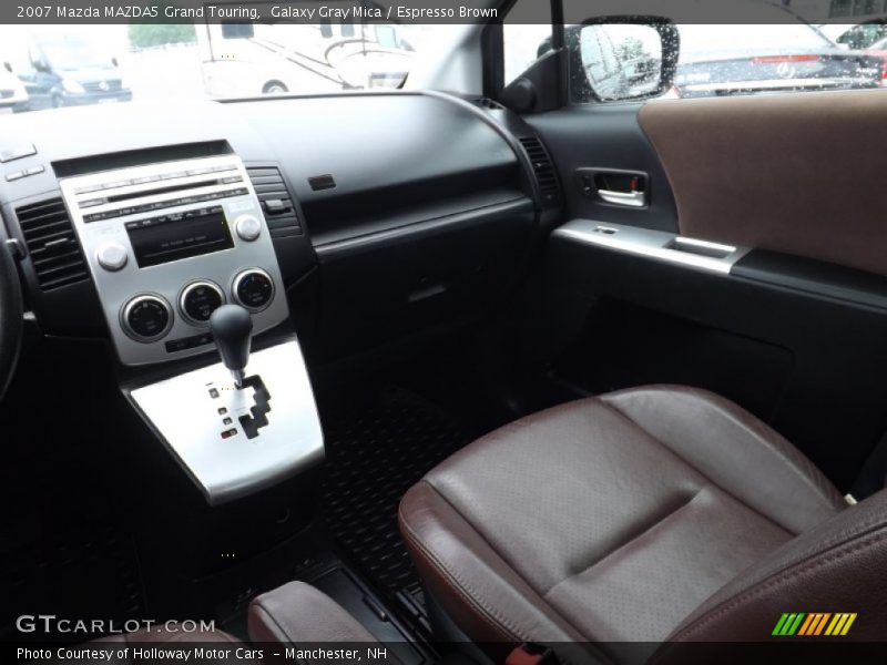 Galaxy Gray Mica / Espresso Brown 2007 Mazda MAZDA5 Grand Touring
