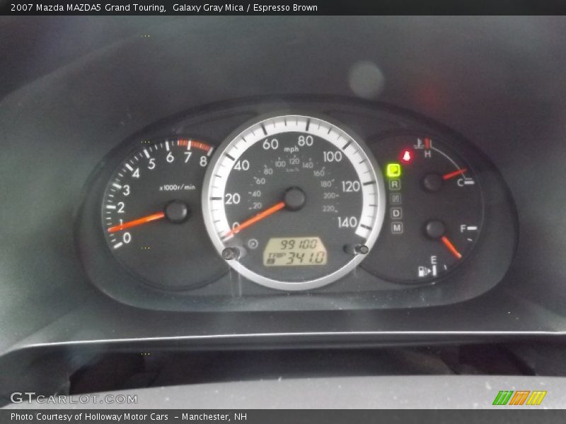  2007 MAZDA5 Grand Touring Grand Touring Gauges