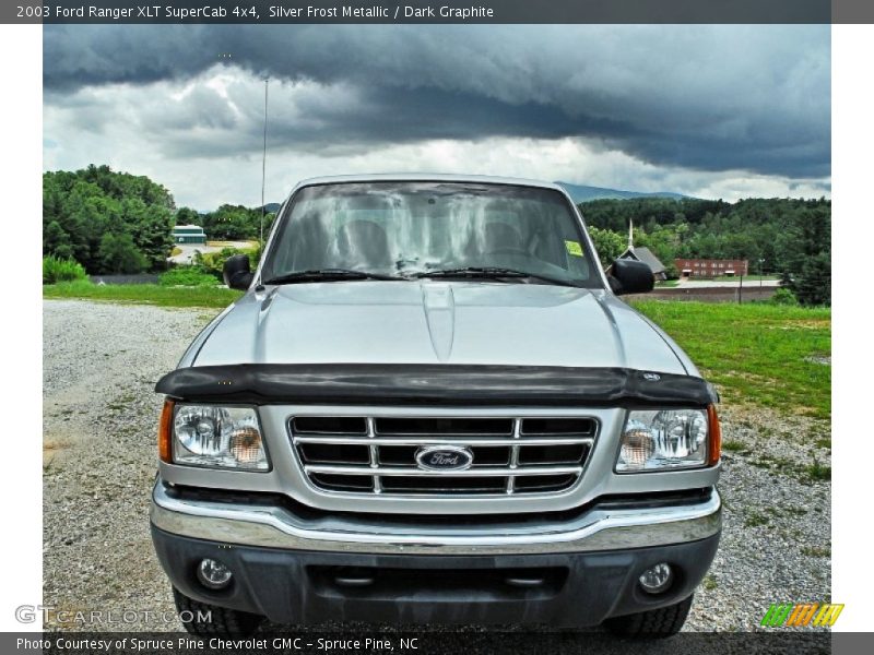 Silver Frost Metallic / Dark Graphite 2003 Ford Ranger XLT SuperCab 4x4