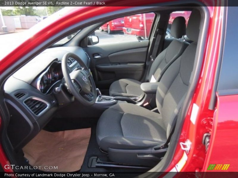 Redline 2-Coat Pearl / Black 2013 Dodge Avenger SE V6