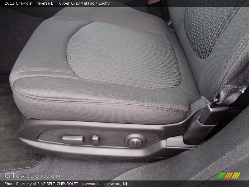 Cyber Gray Metallic / Ebony 2012 Chevrolet Traverse LT