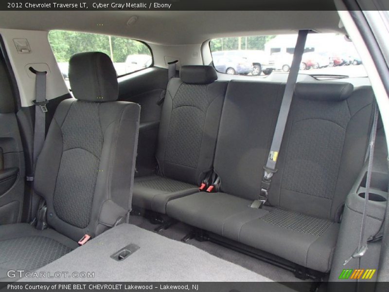 Cyber Gray Metallic / Ebony 2012 Chevrolet Traverse LT