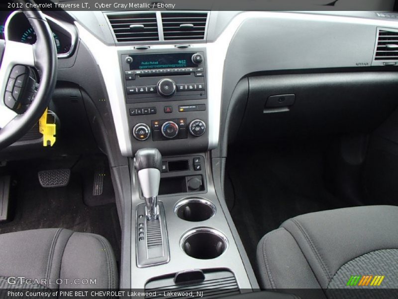 Cyber Gray Metallic / Ebony 2012 Chevrolet Traverse LT