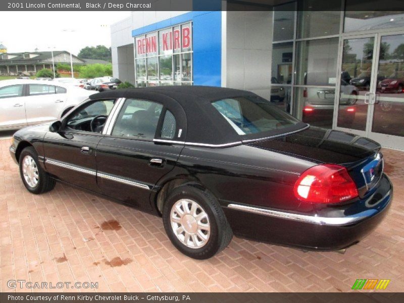 Black / Deep Charcoal 2001 Lincoln Continental