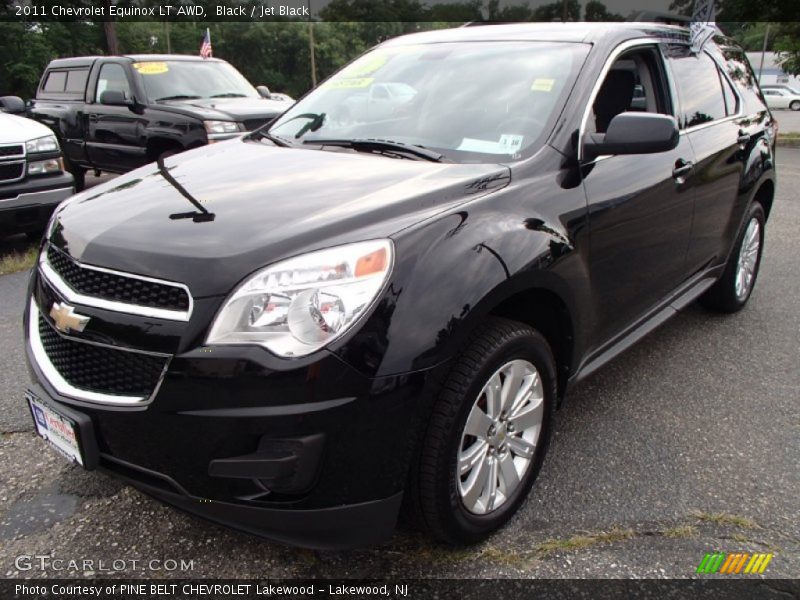 Black / Jet Black 2011 Chevrolet Equinox LT AWD