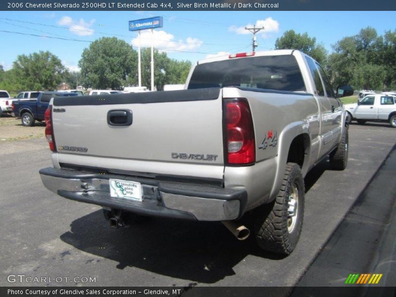 Silver Birch Metallic / Dark Charcoal 2006 Chevrolet Silverado 2500HD LT Extended Cab 4x4