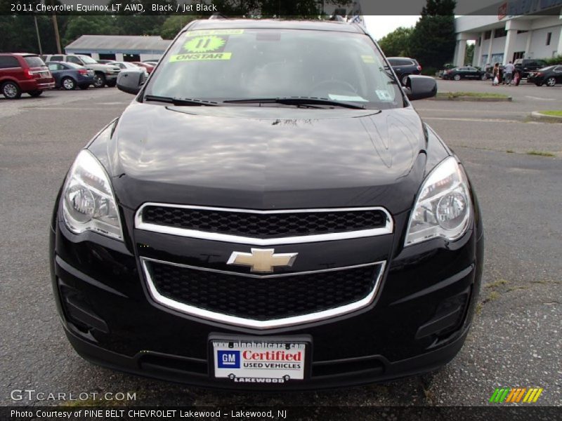 Black / Jet Black 2011 Chevrolet Equinox LT AWD