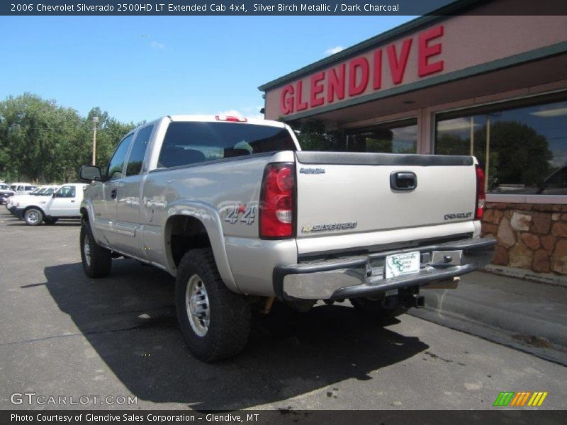 Silver Birch Metallic / Dark Charcoal 2006 Chevrolet Silverado 2500HD LT Extended Cab 4x4