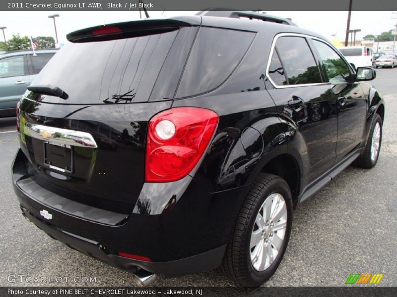 Black / Jet Black 2011 Chevrolet Equinox LT AWD