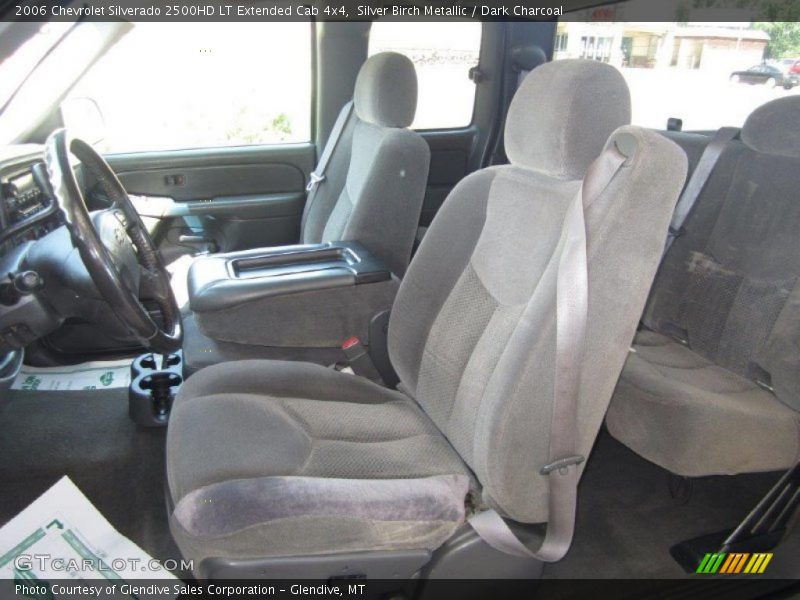 Silver Birch Metallic / Dark Charcoal 2006 Chevrolet Silverado 2500HD LT Extended Cab 4x4