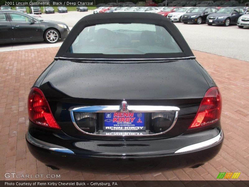 Black / Deep Charcoal 2001 Lincoln Continental