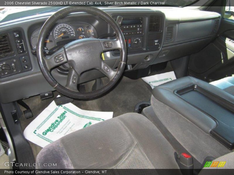 Silver Birch Metallic / Dark Charcoal 2006 Chevrolet Silverado 2500HD LT Extended Cab 4x4