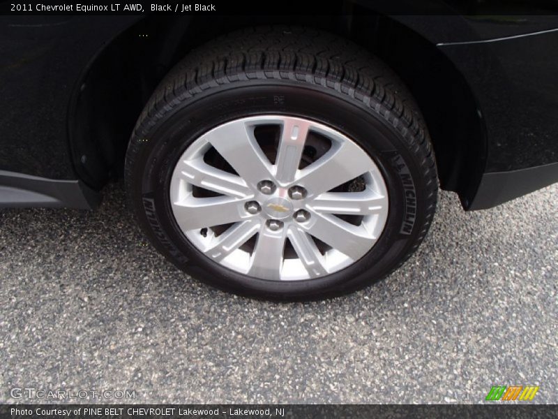 Black / Jet Black 2011 Chevrolet Equinox LT AWD