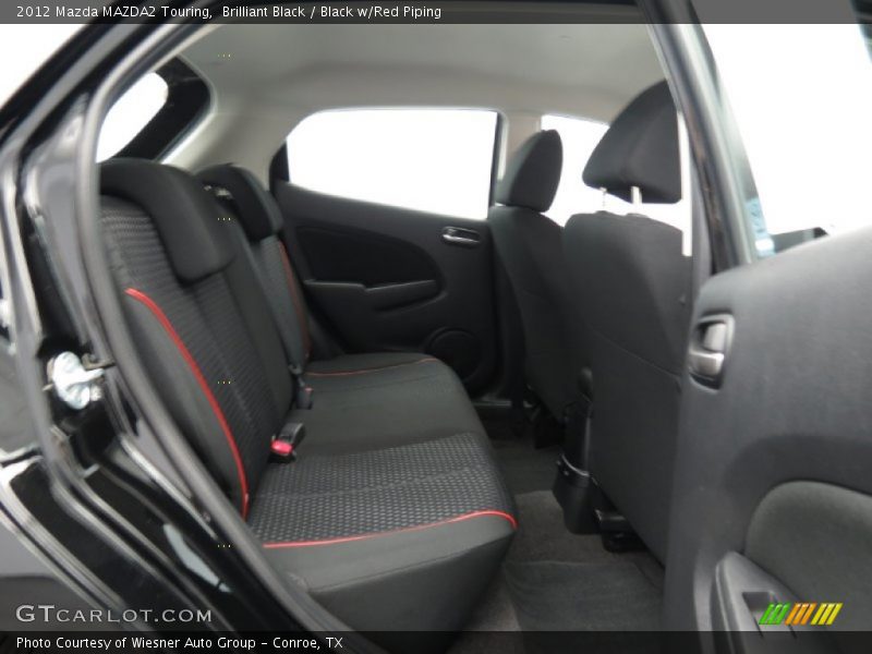 Rear Seat of 2012 MAZDA2 Touring