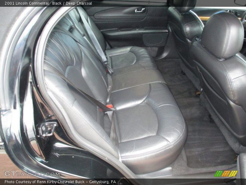 Rear Seat of 2001 Continental 
