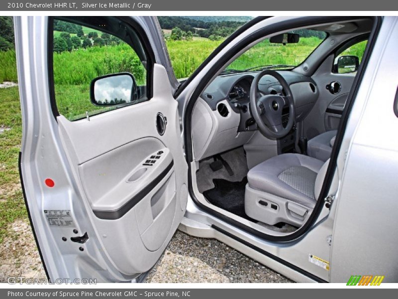 Silver Ice Metallic / Gray 2010 Chevrolet HHR LT