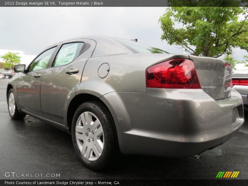 Tungsten Metallic / Black 2013 Dodge Avenger SE V6