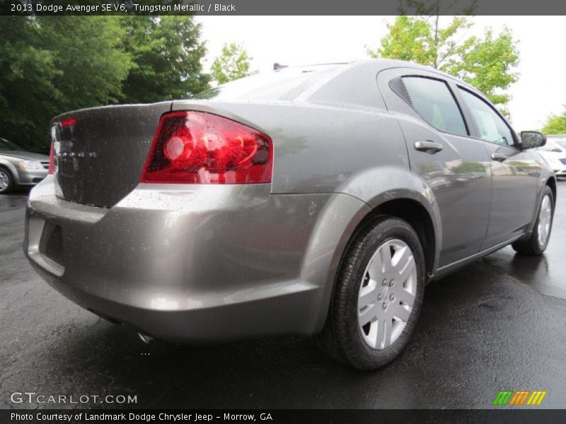 Tungsten Metallic / Black 2013 Dodge Avenger SE V6
