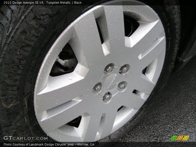Tungsten Metallic / Black 2013 Dodge Avenger SE V6