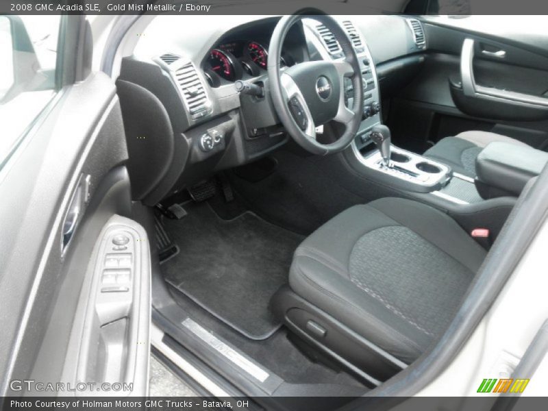 Gold Mist Metallic / Ebony 2008 GMC Acadia SLE