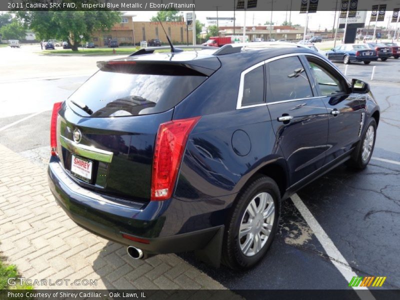 Imperial Blue Metallic / Ebony/Titanium 2011 Cadillac SRX FWD