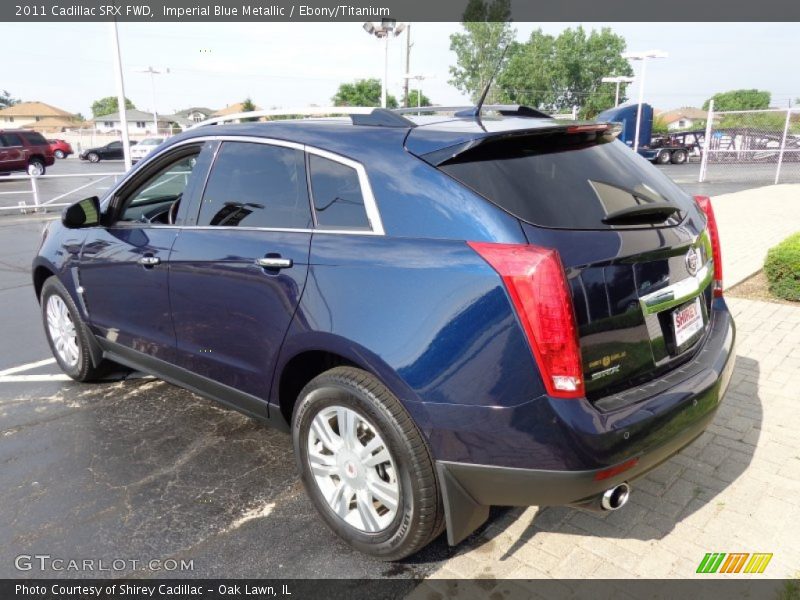 Imperial Blue Metallic / Ebony/Titanium 2011 Cadillac SRX FWD