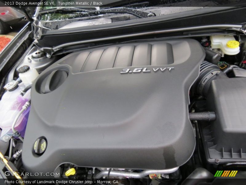 Tungsten Metallic / Black 2013 Dodge Avenger SE V6