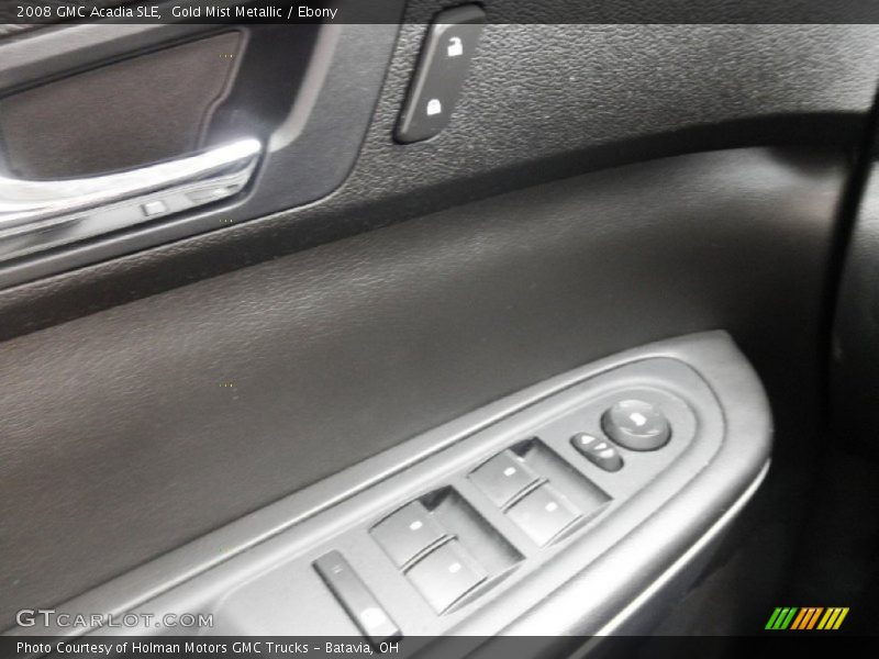 Gold Mist Metallic / Ebony 2008 GMC Acadia SLE