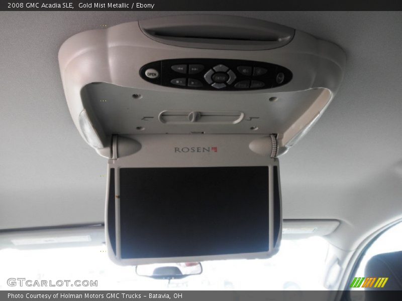 Gold Mist Metallic / Ebony 2008 GMC Acadia SLE