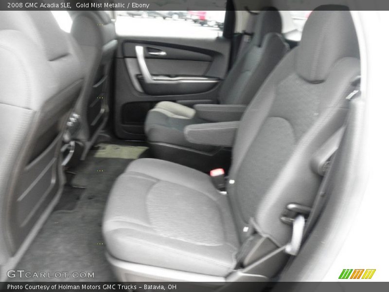 Gold Mist Metallic / Ebony 2008 GMC Acadia SLE