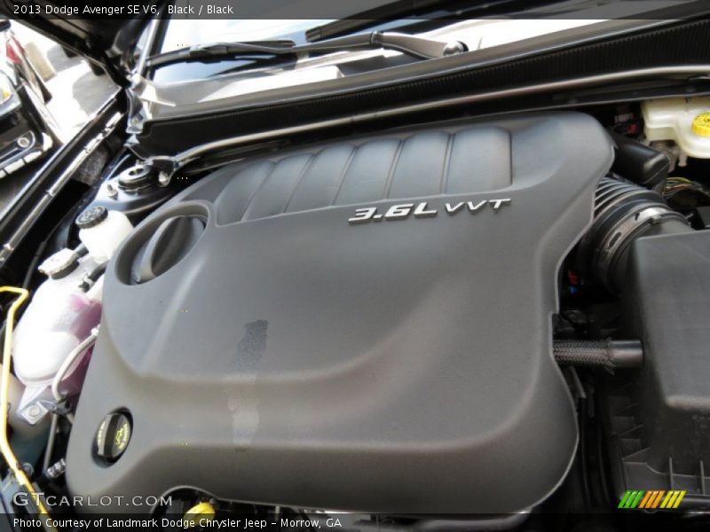 Black / Black 2013 Dodge Avenger SE V6