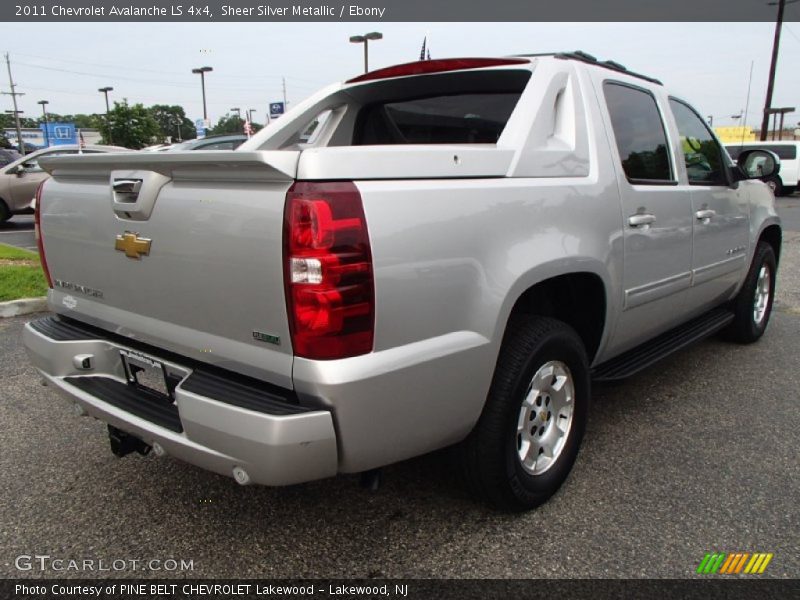 Sheer Silver Metallic / Ebony 2011 Chevrolet Avalanche LS 4x4