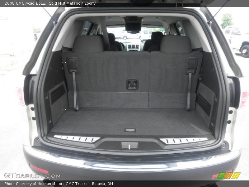 Gold Mist Metallic / Ebony 2008 GMC Acadia SLE