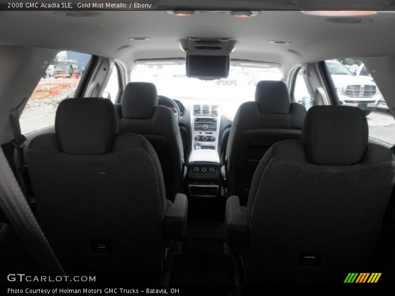 Gold Mist Metallic / Ebony 2008 GMC Acadia SLE