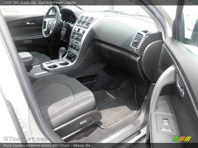 Gold Mist Metallic / Ebony 2008 GMC Acadia SLE