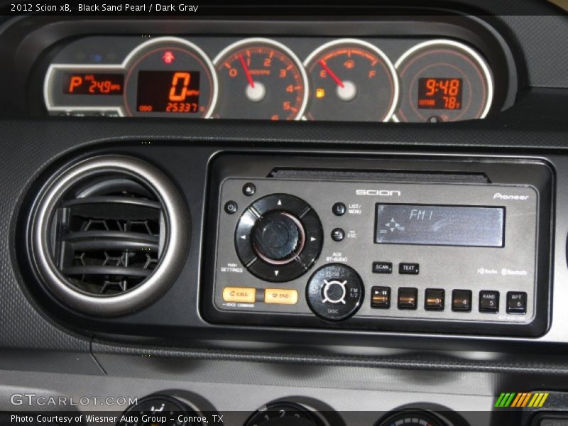 Audio System of 2012 xB 