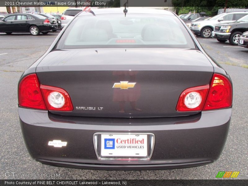 Taupe Gray Metallic / Ebony 2011 Chevrolet Malibu LT