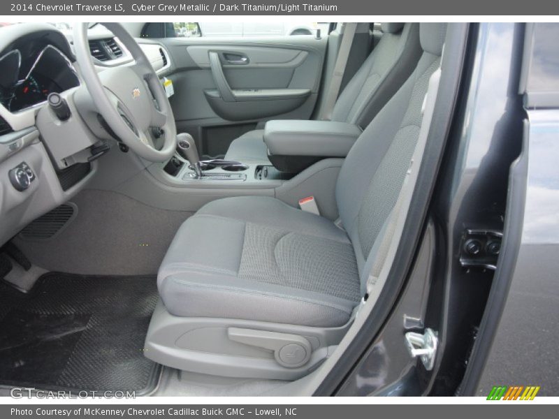 Cyber Grey Metallic / Dark Titanium/Light Titanium 2014 Chevrolet Traverse LS