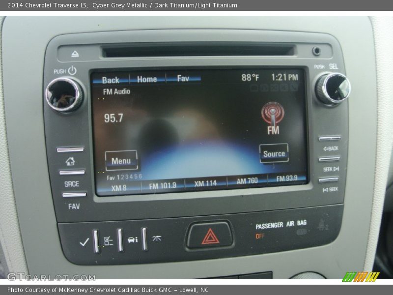 Controls of 2014 Traverse LS
