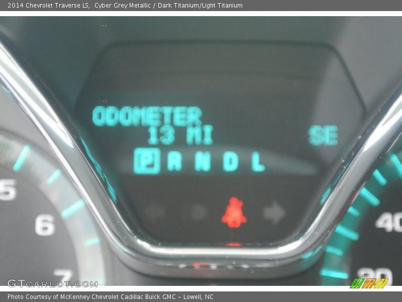 Cyber Grey Metallic / Dark Titanium/Light Titanium 2014 Chevrolet Traverse LS